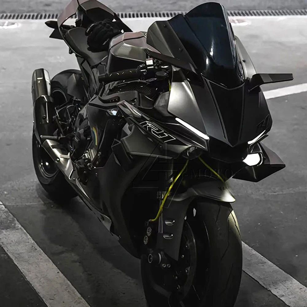 Yamaha YZF-R1/R3/R6 2015-2024年式対応 エアロダイナミックウィングレットフェアリングシェル