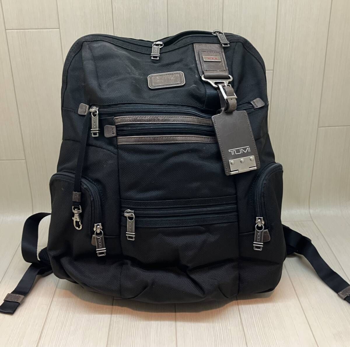 ★ TUMI トゥミ リュック ブラック×ブラウン 通年