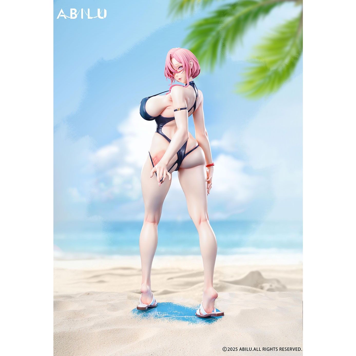 予約特典付属 Molly(モリー)のお着替えタイム 競泳水着Ver. 1/4 完成品 フィギュア ABILU Design