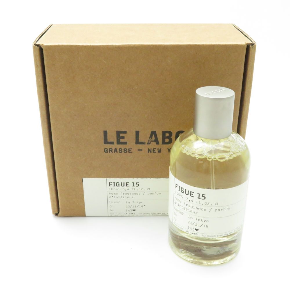 美品 LELABO ルラボ フィグ15 ホームフレグランス 100ml 芳香剤 残量多 BO12831DA
