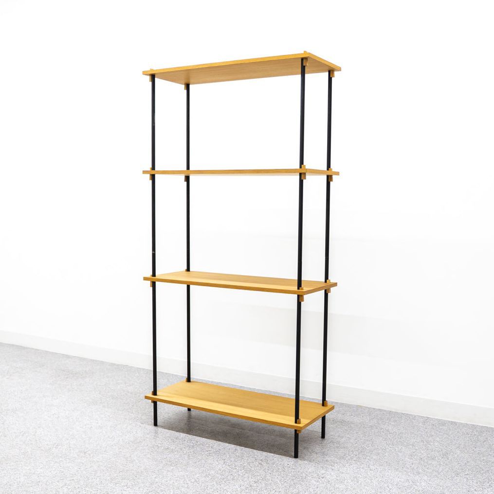 【展示品】MOEBE ムーべ Shelving System シェルビングシステム シェルフ 木製 オーク アンダース・タムス 定価19万
