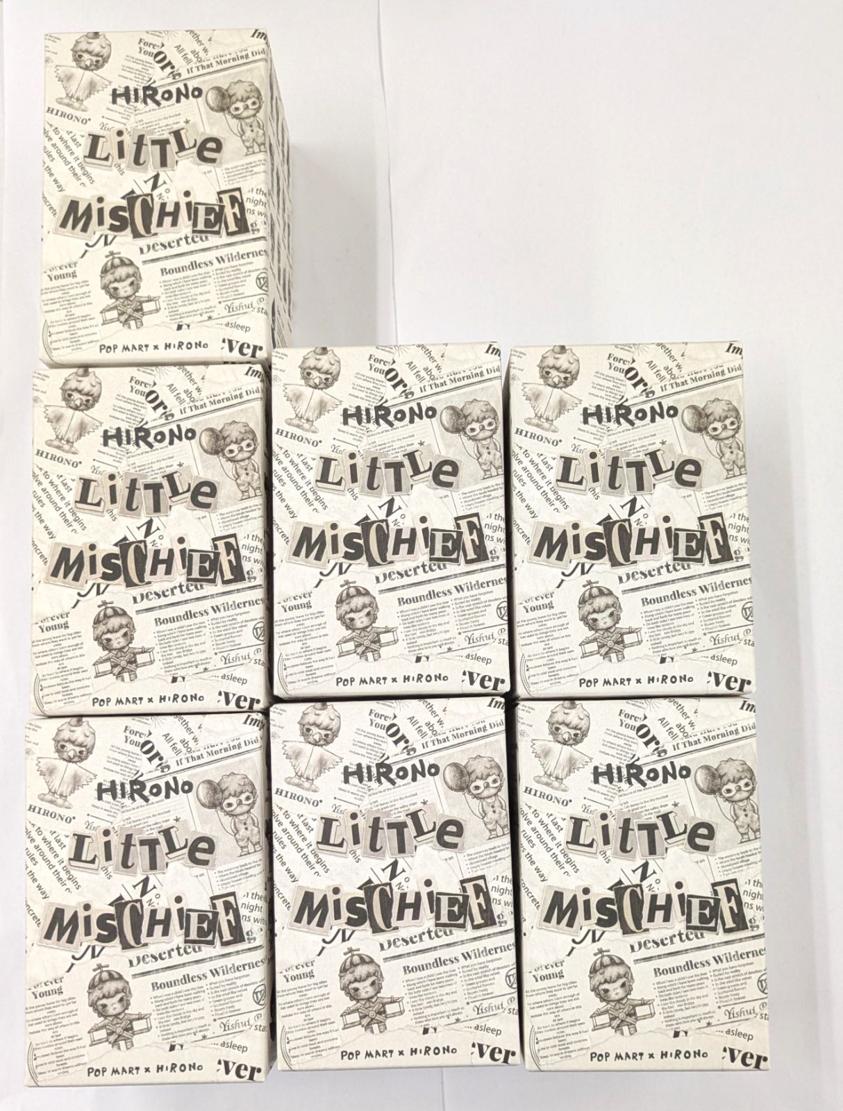 新品・未開封】POPMART Hirono Little Mischief フィギュア 7ピース