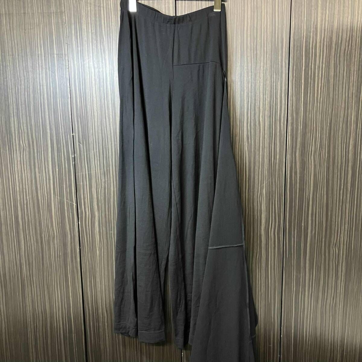 94AW COMME des GARCONS パンツ ラップスカートパンツ サイズM ブラック ET-03030M コムデギャルソン