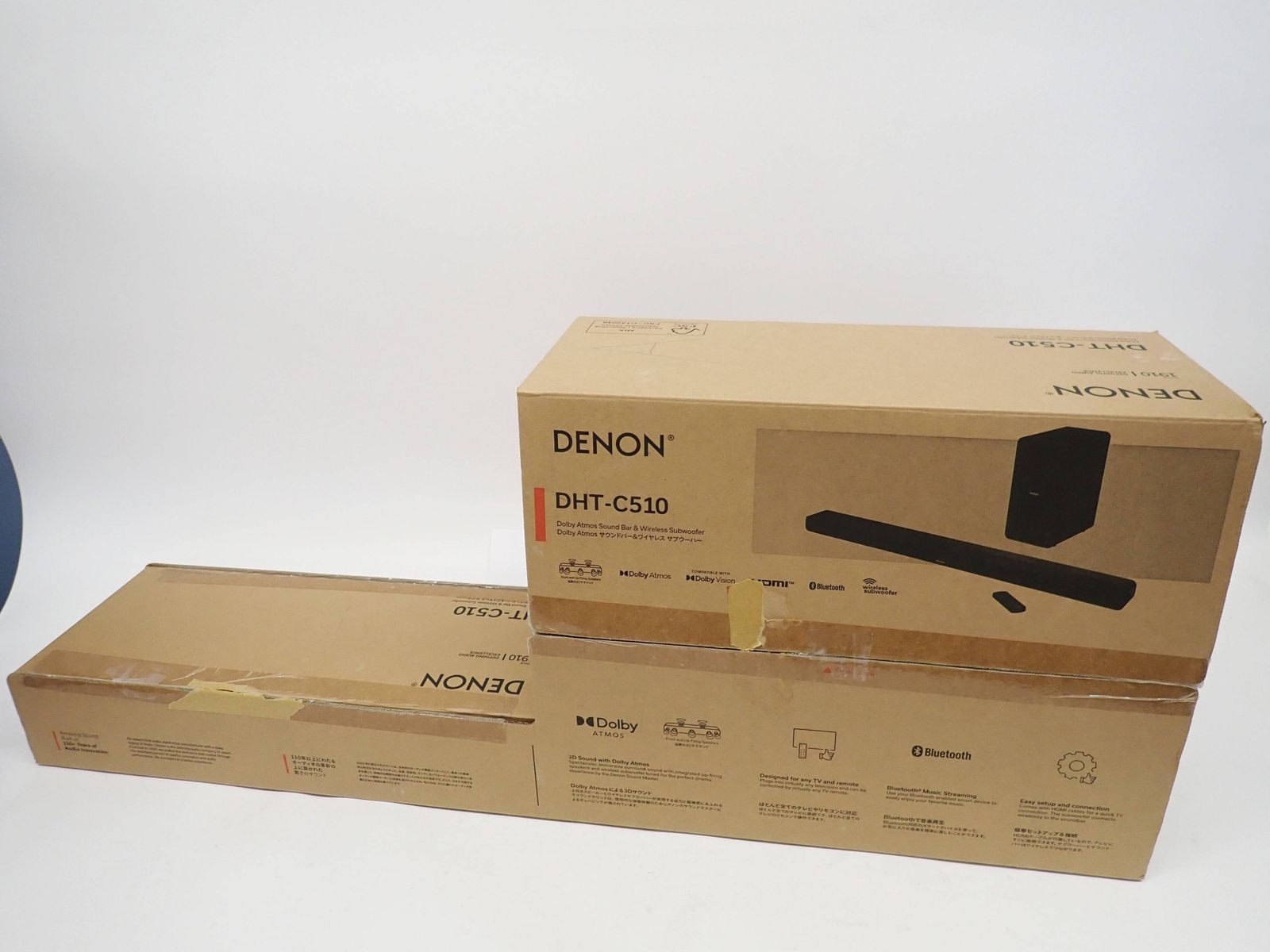DENON 3.1.2ch サウンドバー&ワイヤレスサブウーハー DHT-C510K 2025年