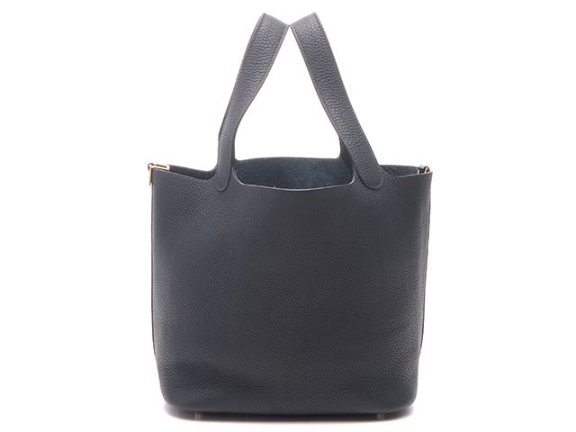 HERMES エルメス ピコタンロックMM バッグ トリヨンクレマンス ブルーニュイ ゴールド金具 Y刻印 レディース 2148104070807 【中古】432 274,428円