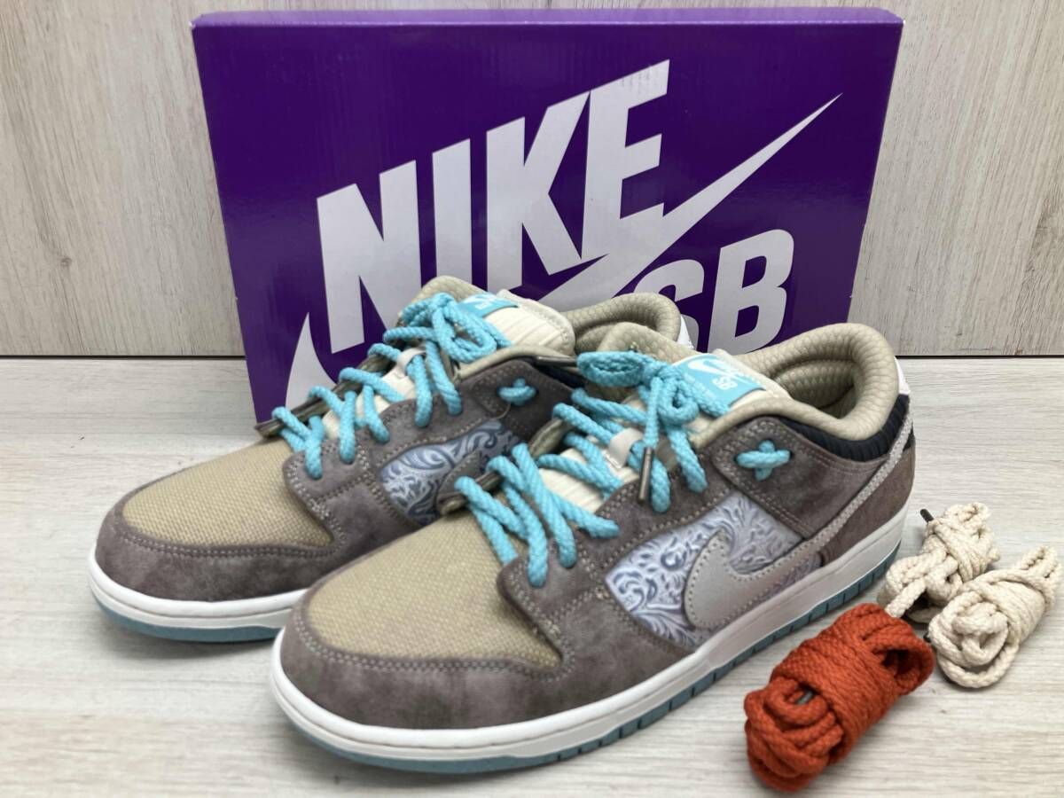 NIKE SB/ナイキSB FZ3129-200 DUNK LOW PRO PRM “Big Money Savings” スニーカー ローカット 2024 クラックドレザー スエード 29cm