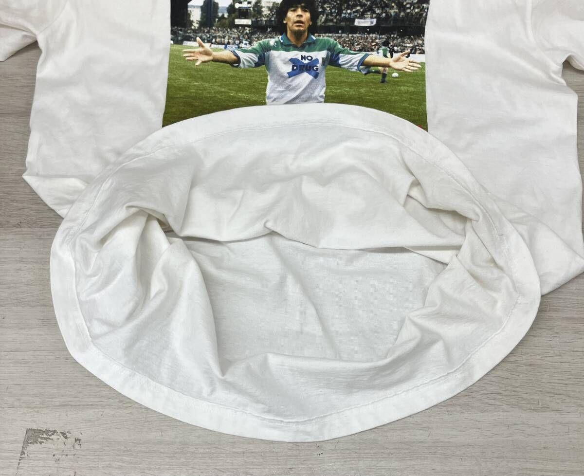 Supreme/シュプリーム/半袖Tシャツ/マラドーナ/ホワイト/Mサイズ