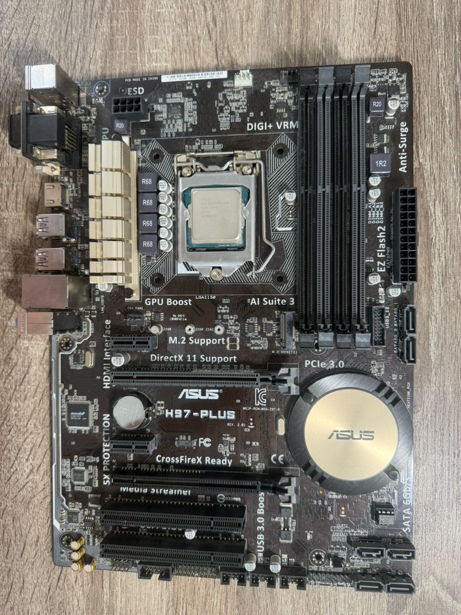 ASUS H97-PLUS Core i7-4790 CPU付 動作未確認 - メルカリ