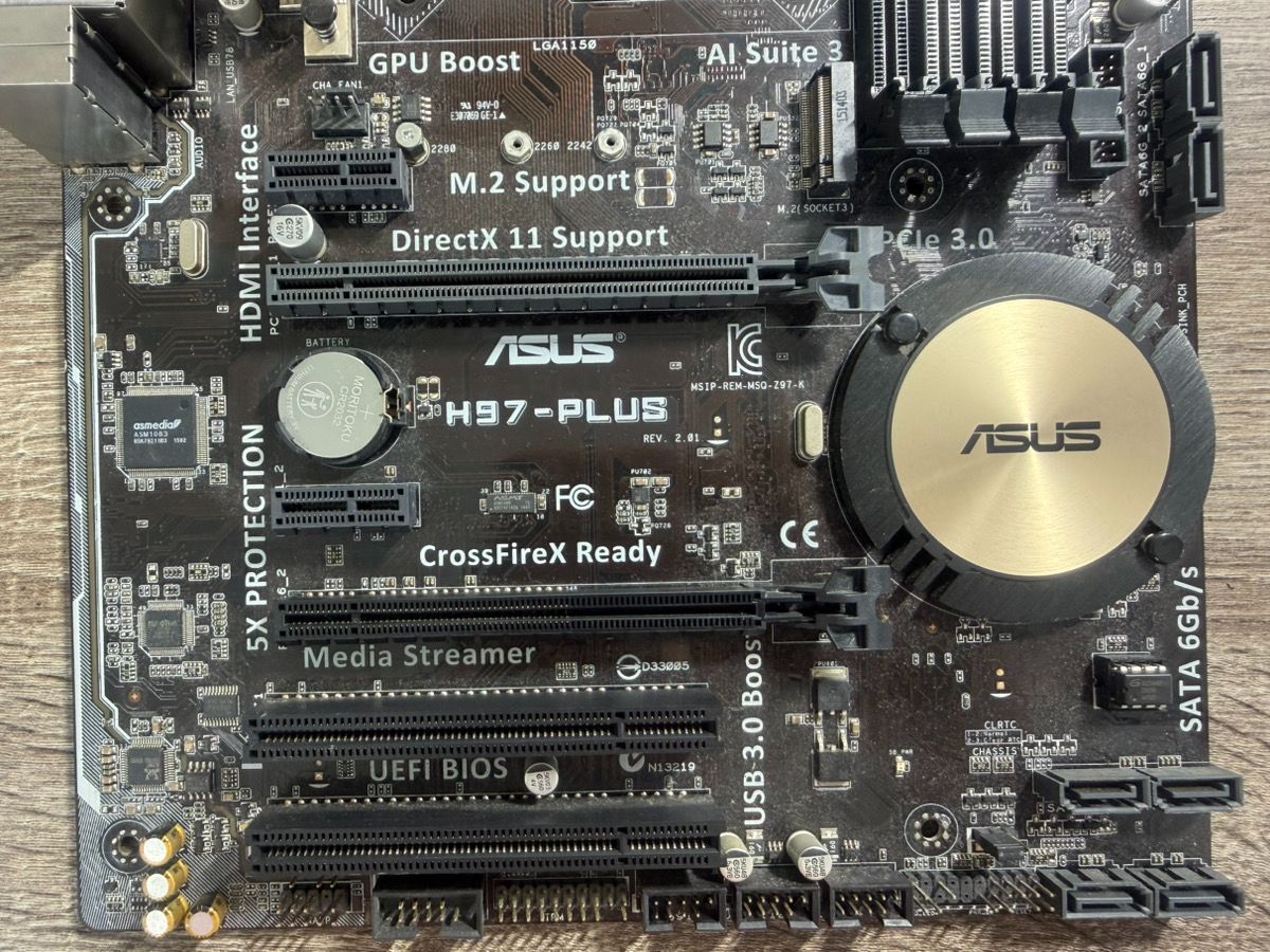 ASUS H97-PLUS Core i7-4790 CPU付 動作未確認 - メルカリ