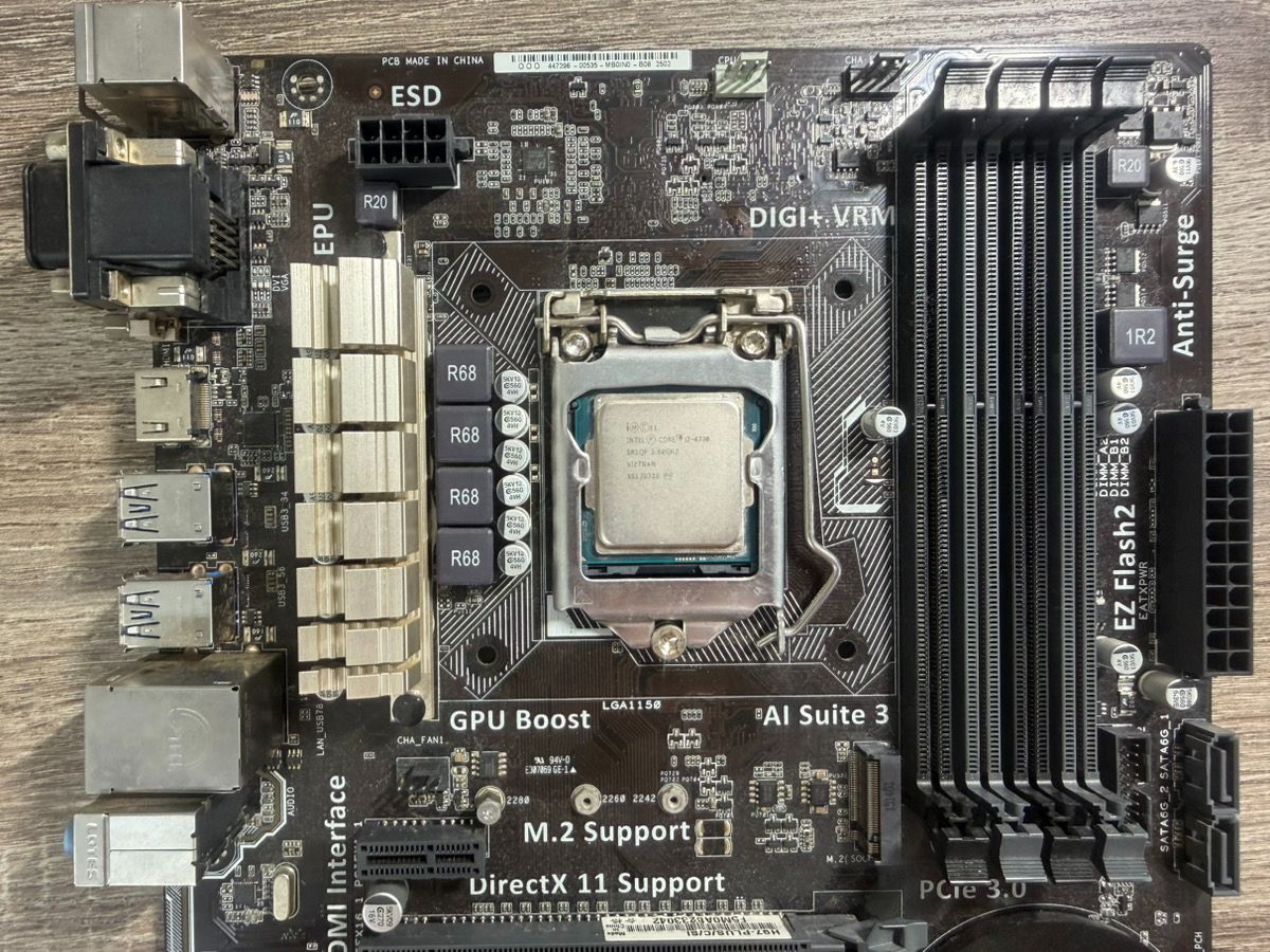 ASUS H97-PLUS Core i7-4790 CPU付 動作未確認 - メルカリ