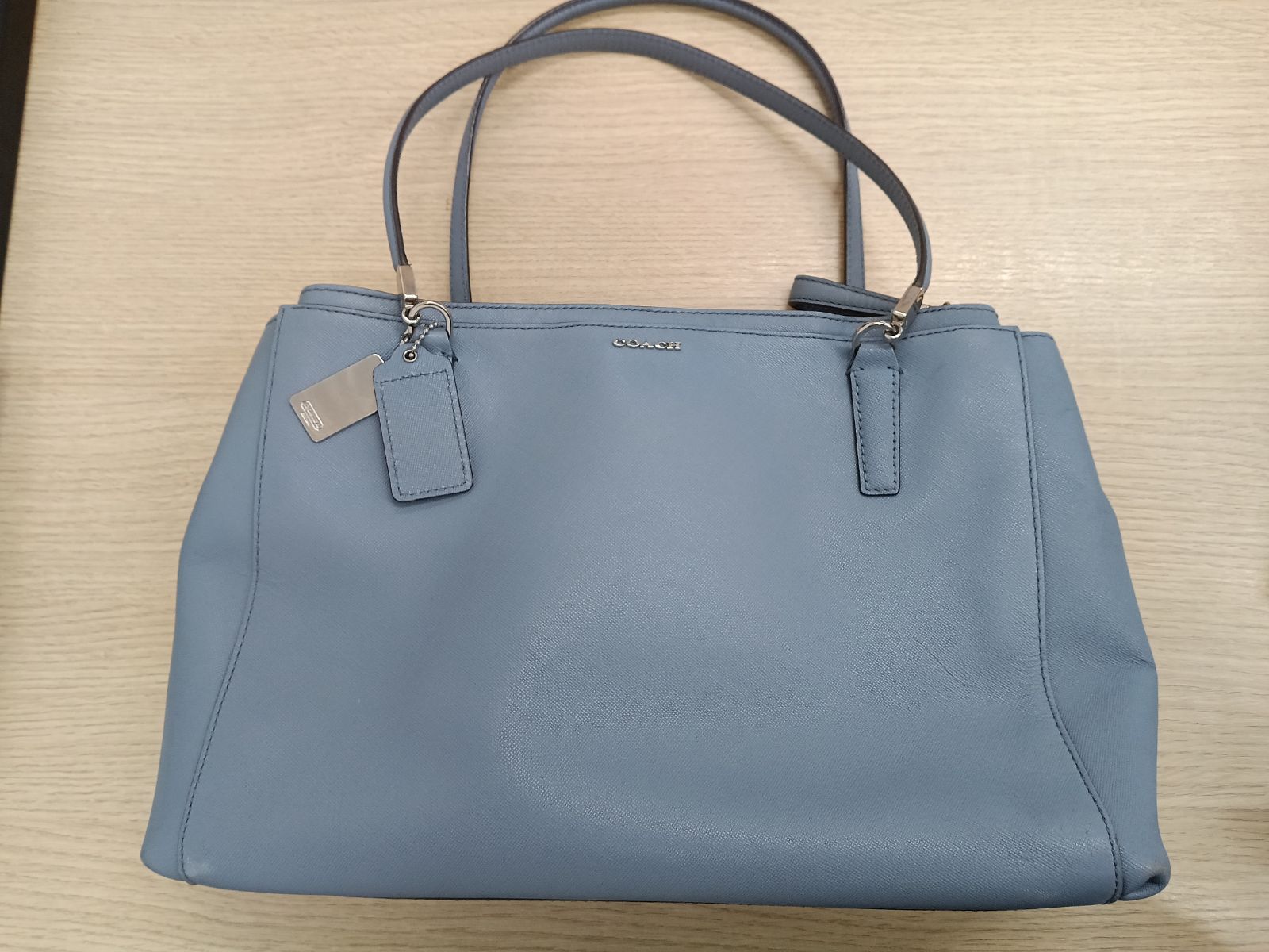 COACH　トートバッグ　29422　水色