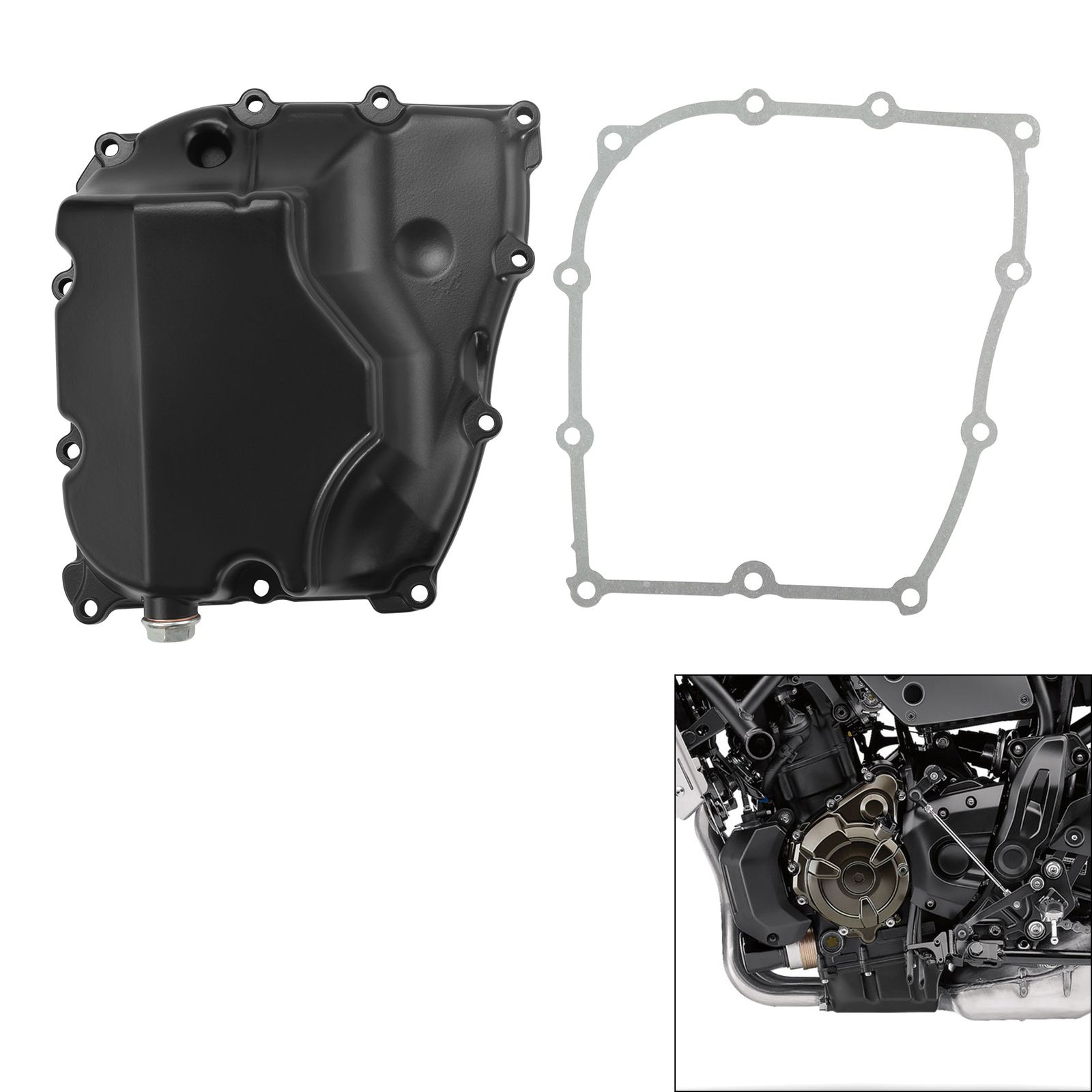 ヤマハ MT07/FZ07/XSR700/Tenere 700 用 オイルパンストレーナーカバー ASSY