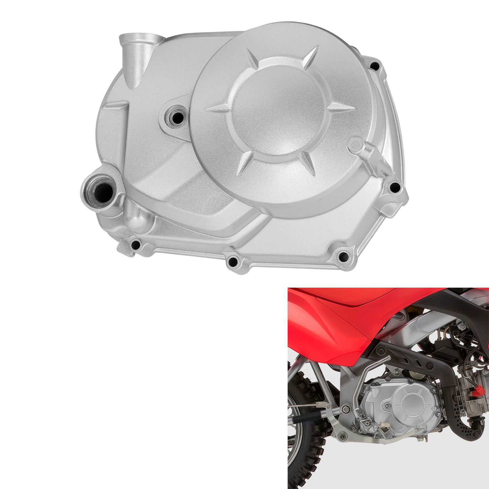 ホンダ CRF110F 2013-2025 用 右クランクケースステーターカバー