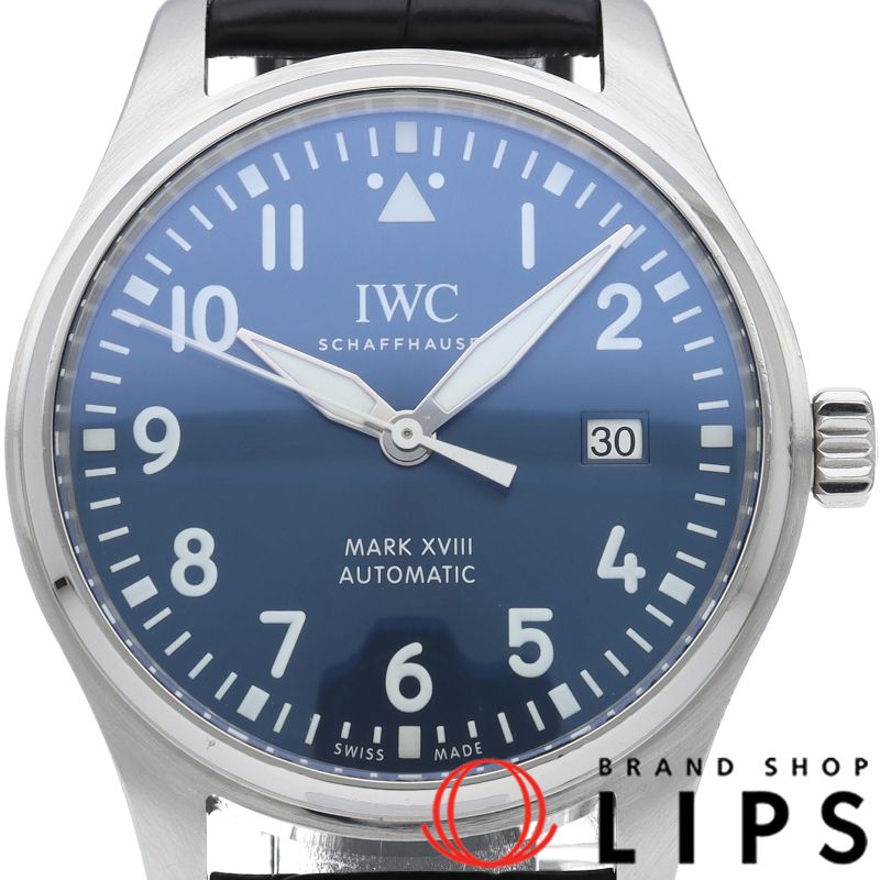 インターナショナルウォッチカンパニー IWC パイロットウォッチ マーク18 プティ・プランス IW327004 保証書 SS/革