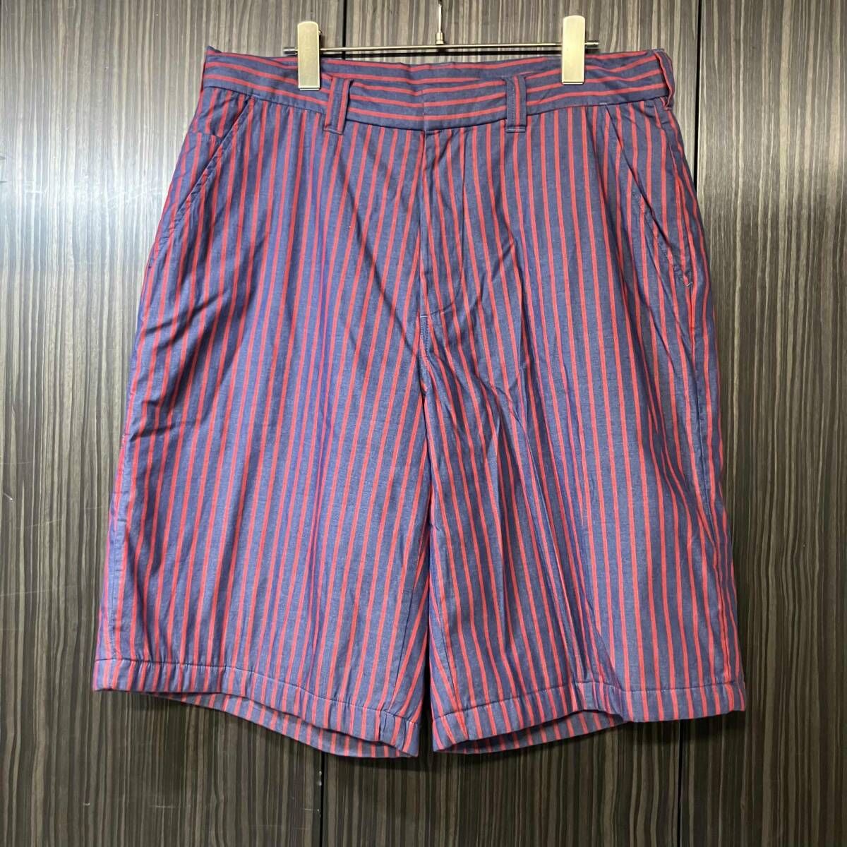 24ss SUPREME×MM6 Padded Short Purple ハーフ綿パン サイズ32