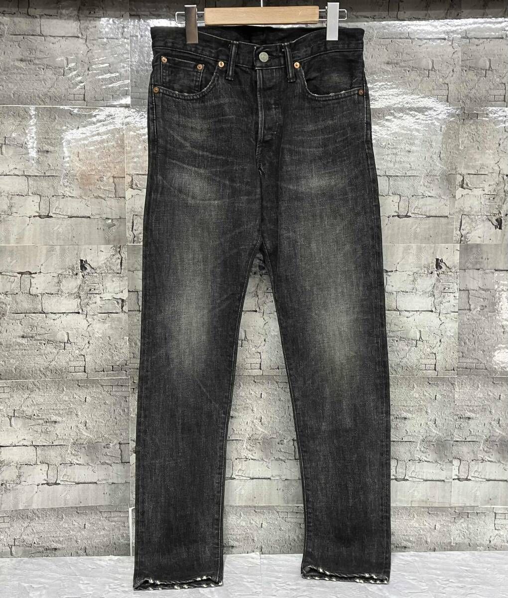 RRL RALPH LAUREN セルビッチ デニム ブラック ボタンフライ W29 W32