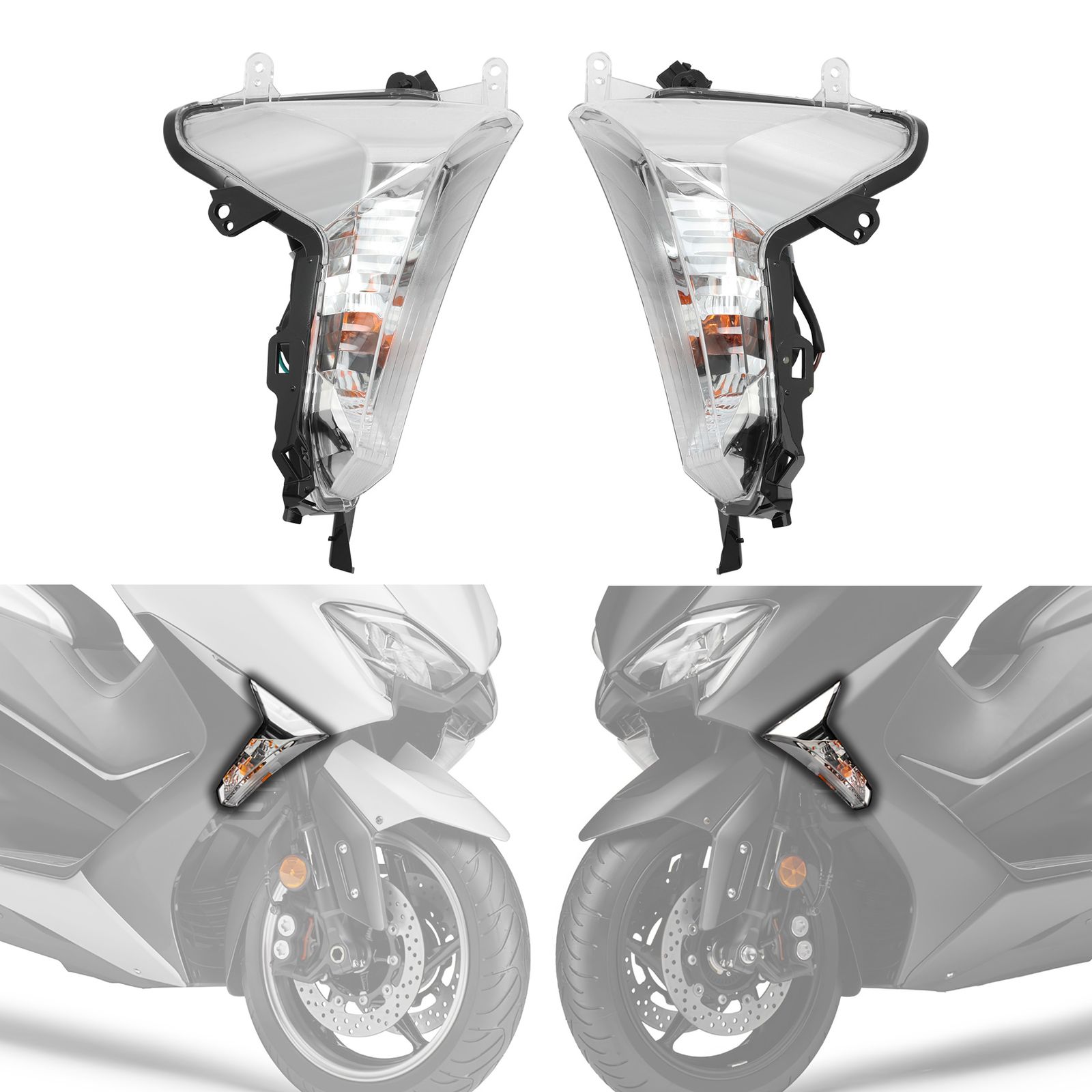 ヤマハ TMAX560 2017-2019 用 左右 LED ウインカーライト 12,121円