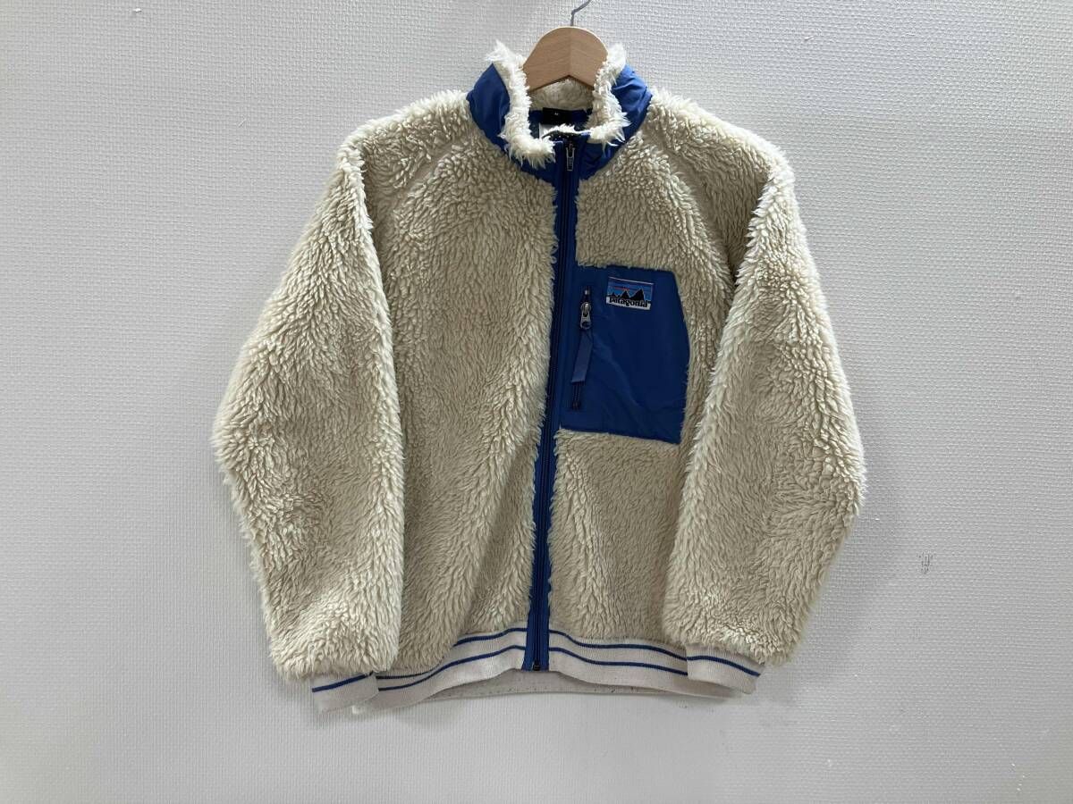 Patagonia パタゴニア フリースジャケット フリースアウター 前開きフリース フリース タン KIDS’ XL 秋冬 7,750円