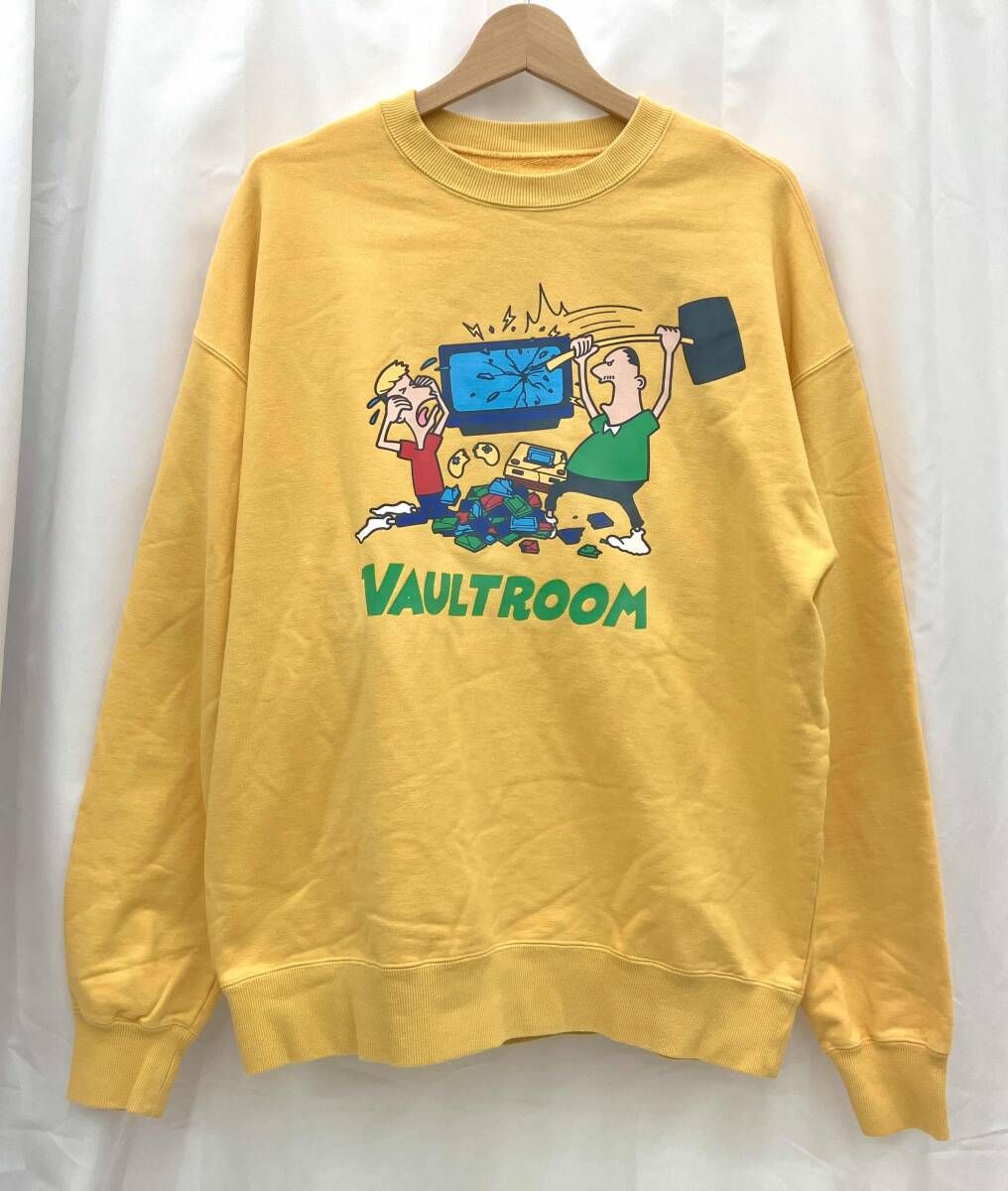 vaultroom ボルトルーム スウェット イエロー サイズL 10,231円