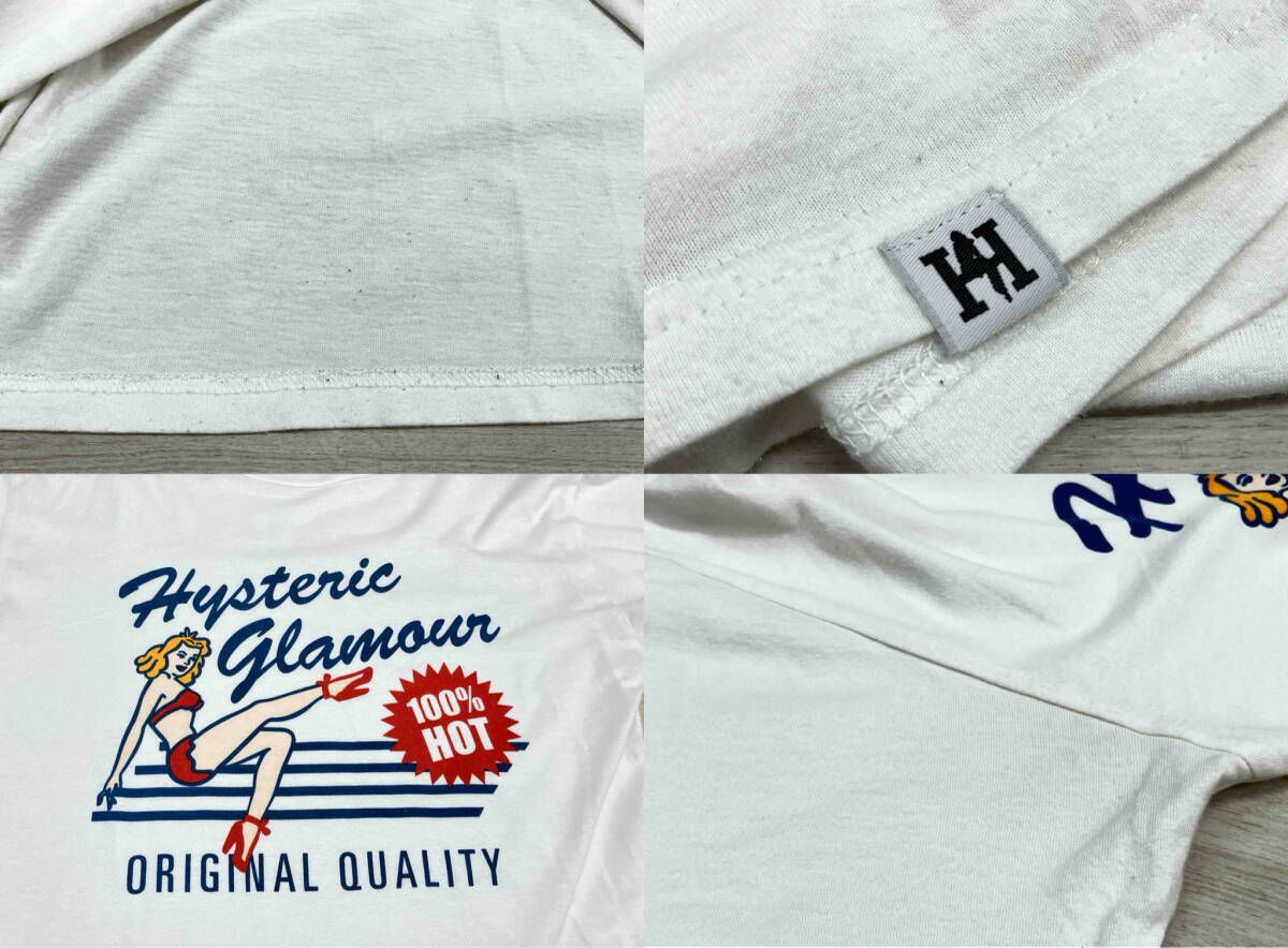 HYSTERIC GLAMOUR 半袖Tシャツ 02171CT15 ホワイト ヒステリック