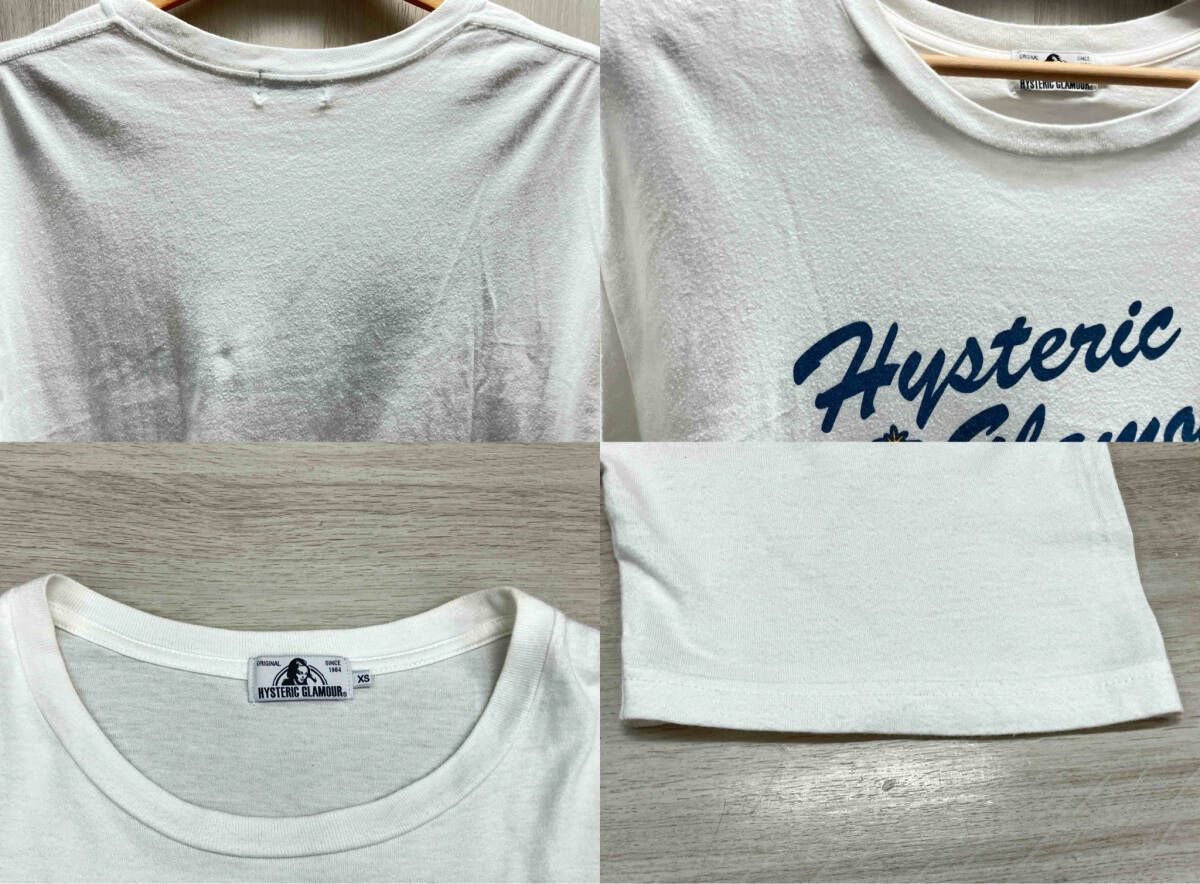 HYSTERIC GLAMOUR 半袖Tシャツ 02171CT15 ホワイト ヒステリック