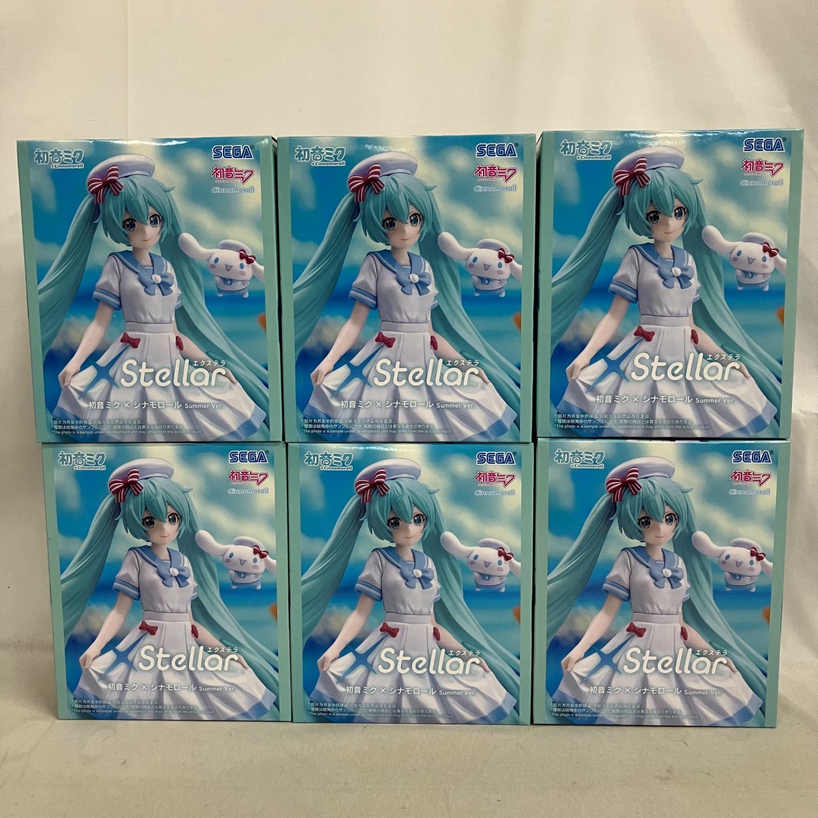 未開封 初音ミク XStellar 初音ミク×シナモロール summer フィギュア 6