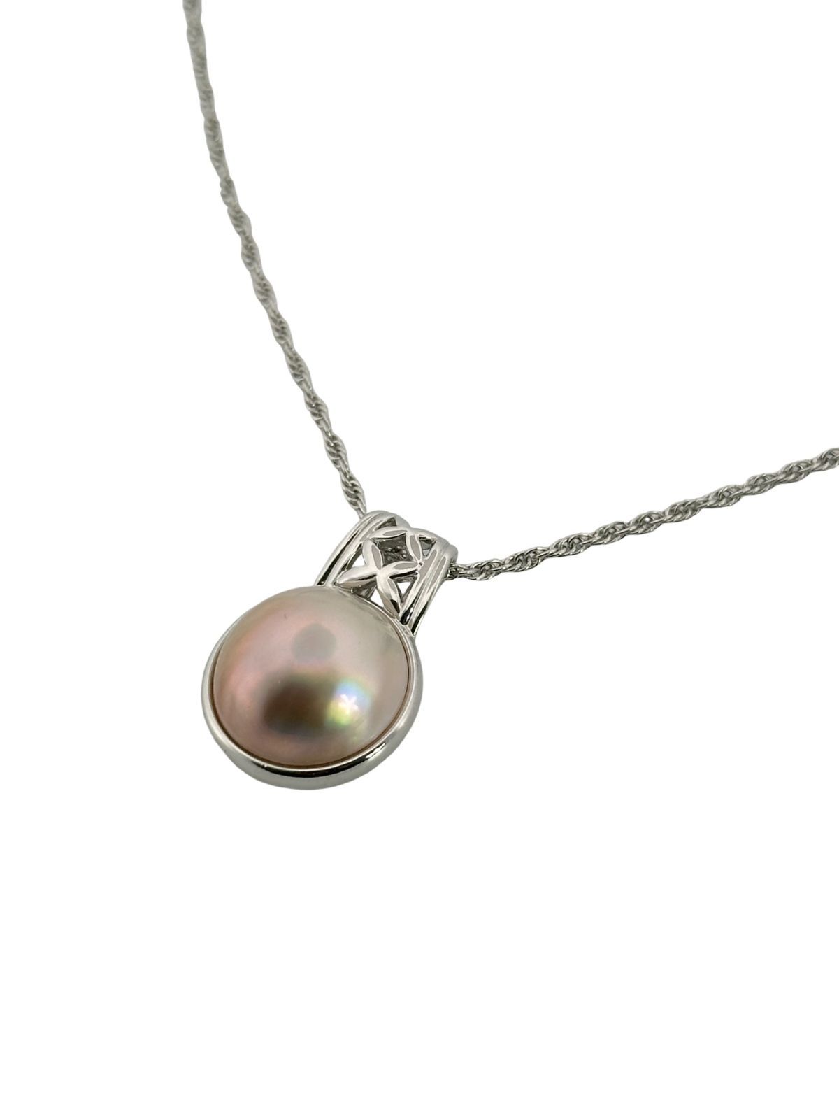TASAKI タサキ 田崎 マベパール 真珠 ネックレス ペンダント 7.7g