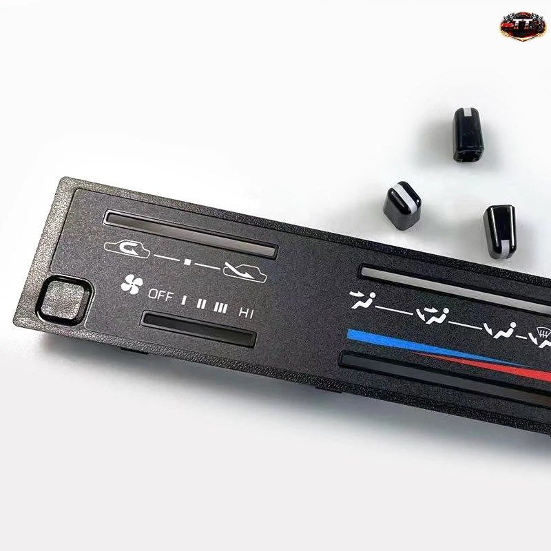 55519-89143 ヒータークライメートコントロールフェイスプレート（ノブ4個付き）トヨタ ピックアップ 4ランナー 1988 1987 1986 1985 1984