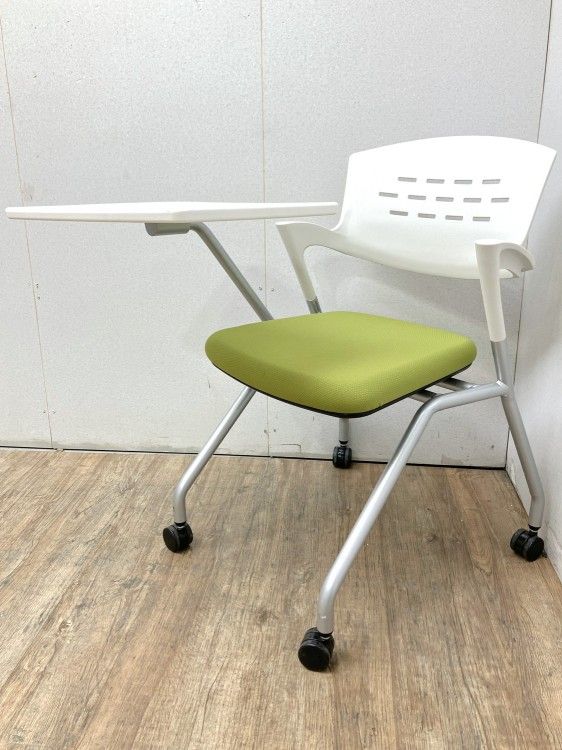 【中古品】ノーリツ メモ台付ネスティングチェア QPC-532WSFP グリーン