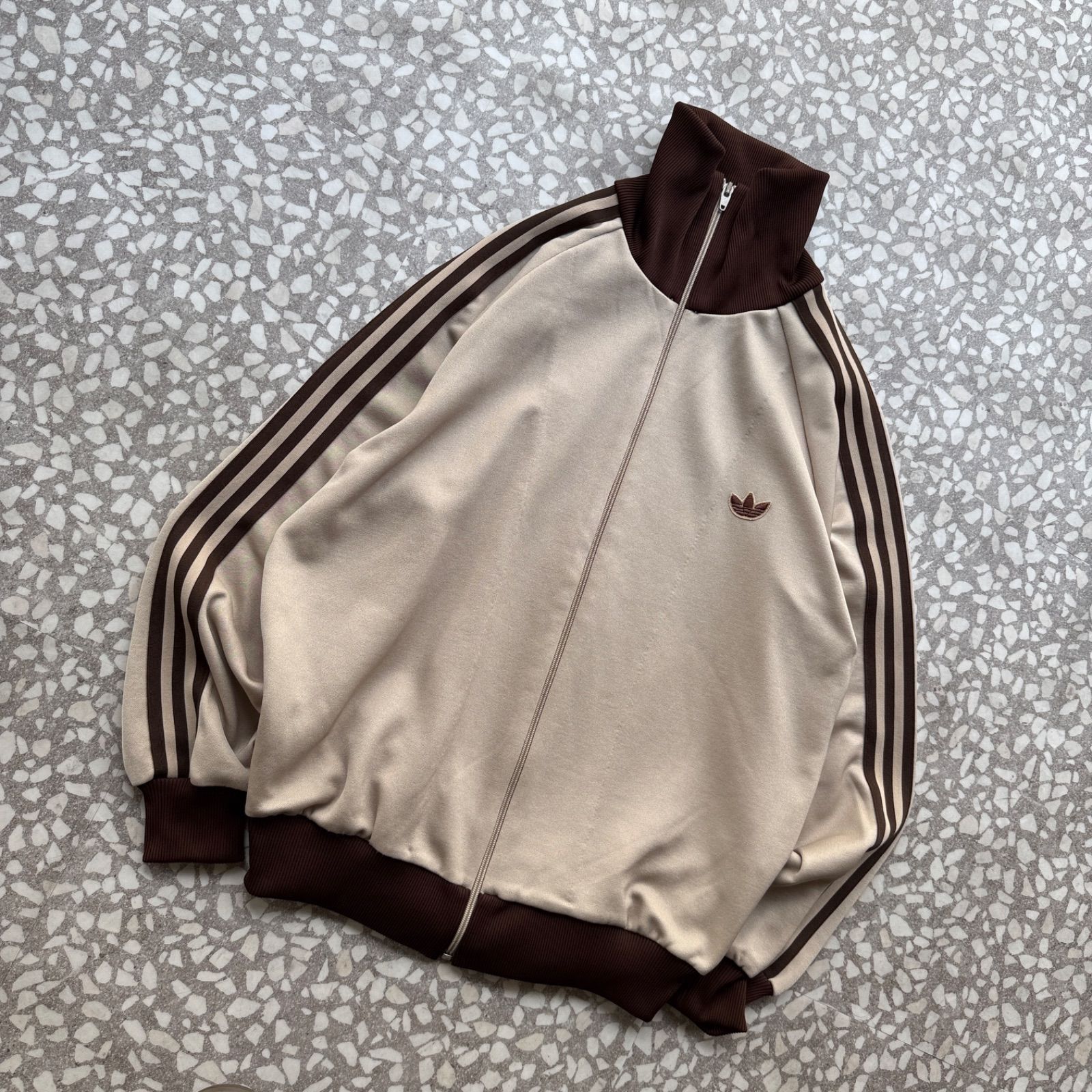 トップス 70s old  track jacket Y2K Archive アーカイブ Y2K ]adidas / 80's track jacket size4 (M-L相当