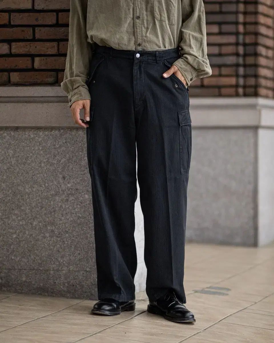 3 26aw アプレッセ ヴィンテージ M51 パンツ ブラック