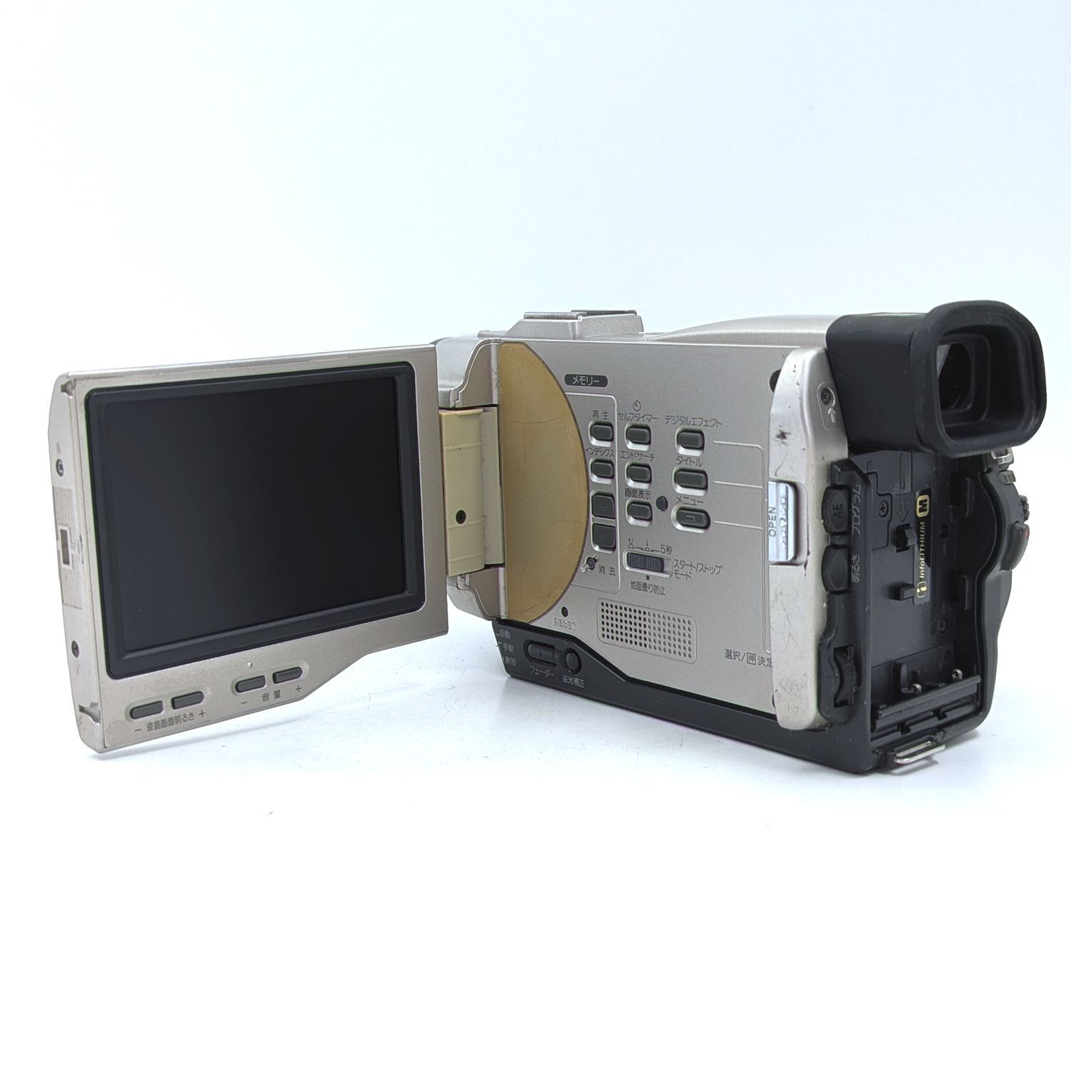 miniDVのダビングに！ SONY ビデオカメラ DCR-TRV10 01 SONY ソニー DCR-TRV10 ハンディカム miniDVビデオカメラ 整備済み