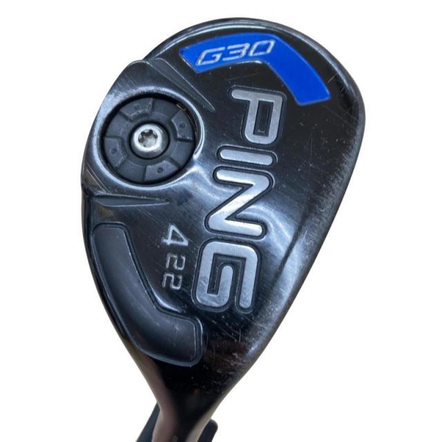【中古】 ピン G30 4U ユーティリティ UT リシャフト (フレックスその他) メンズ 男性用 右利き 右用 Cランク ゴルフクラブ