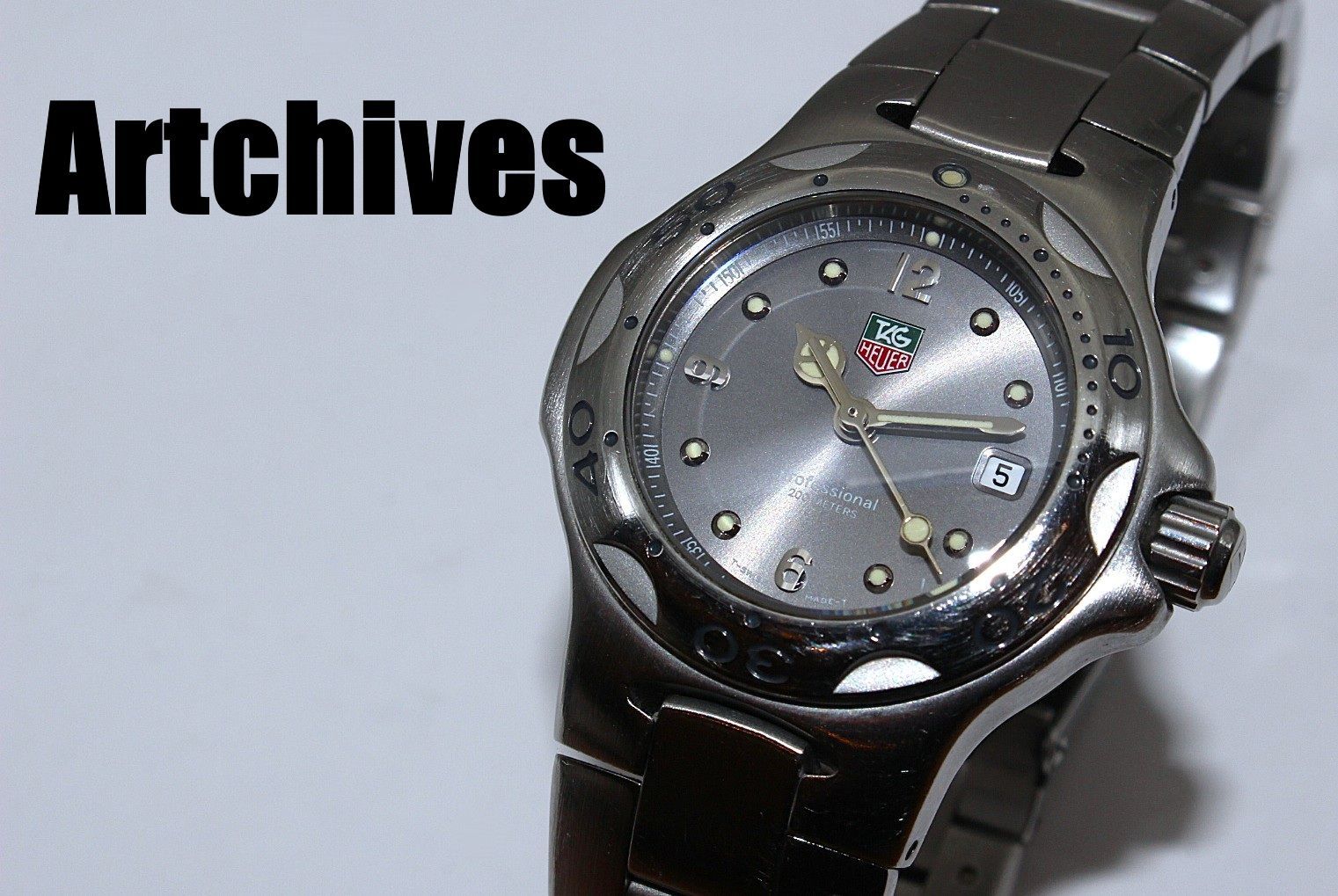 『VRW-2066』☆時計☆TAG HEUER (タグホイヤー)☆WL1311☆キリウム デイト☆GR文字盤 レディース クォーツ 稼働品☆