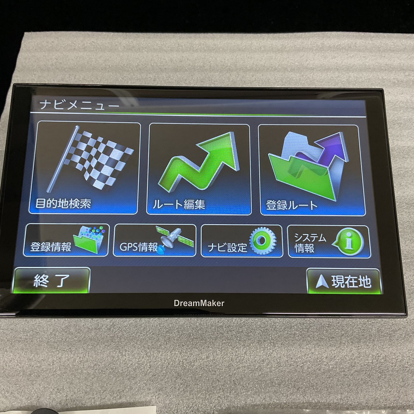 DreamMaker フルセグポータブル ナビゲーション PN0906A 9インチ 美品