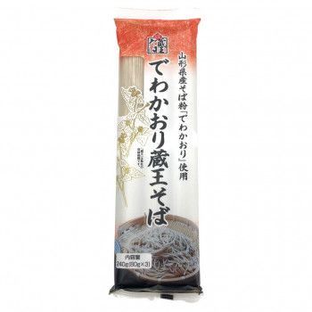 みうら食品 でわかおり蔵王そば 240g×20袋 蕎麦 そば ソバ 麺 製麺 特産 和風 名店 おいしい 風味