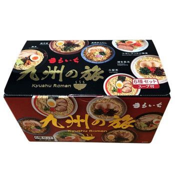 まるいち 九州の旅ラーメン 6食詰め合わせ×18入 Z4130 ラーメン 拉麺 中華そば 中華麺 ご当地 名店 グルメ 21,320円