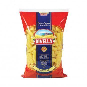 DIVELLA ディヴェッラ パスタ ♯17 リガトーニ 500g×24個 606-148 パスタ スパゲティ マカロニ ソース イタリアン 製麺