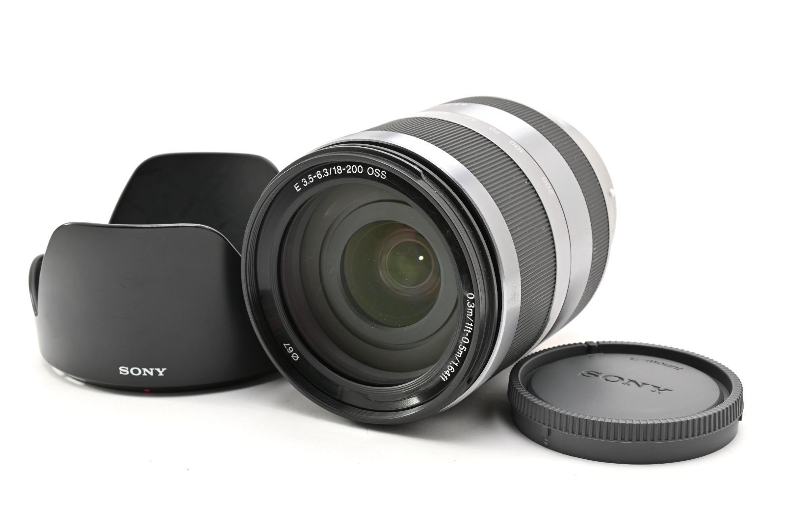 ★実用品★ ソニー SONY E 18-200mm F3.5-6.3 OSS SEL18200 シルバー ARYM6814 #222 19,832円
