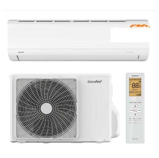 COMFEE' エアコン 6畳 2.2kw 2026年モデル CYA-2216AZ(W)/COYA-2216AZ 冷暖房 静音 省エネ 除湿 内部清浄