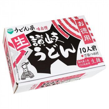 箱入 うどん県の徳用生うどん M-75 ×6個セット ウドン 饂飩 特産 和風 名店 老舗 料理 グルメ こだわり 7,685円