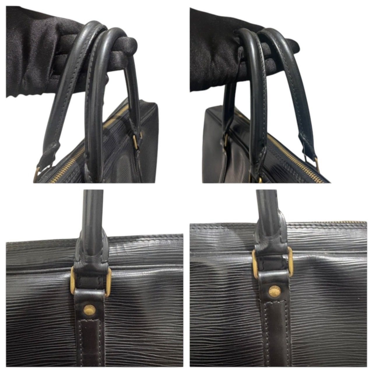 ルイヴィトン　ビジネスバッグ　エピ ポルトドキュマン　ヴォワヤージュ　レザー　黒 LOUIS VUITTON ルイヴィトン エピ ポルトドキュマン ヴォワヤージュ