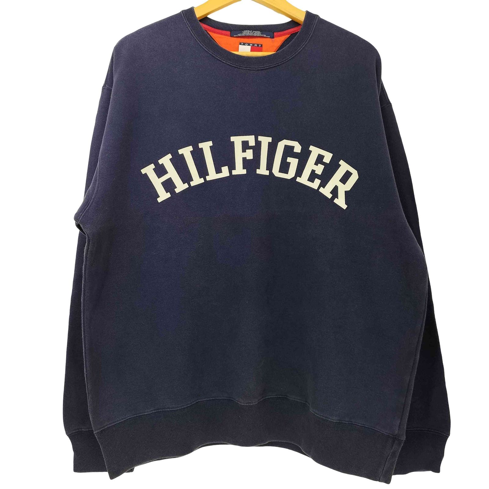 トミーヒルフィガー TOMMY HILFIGER 90s アーチロゴ クルーネック