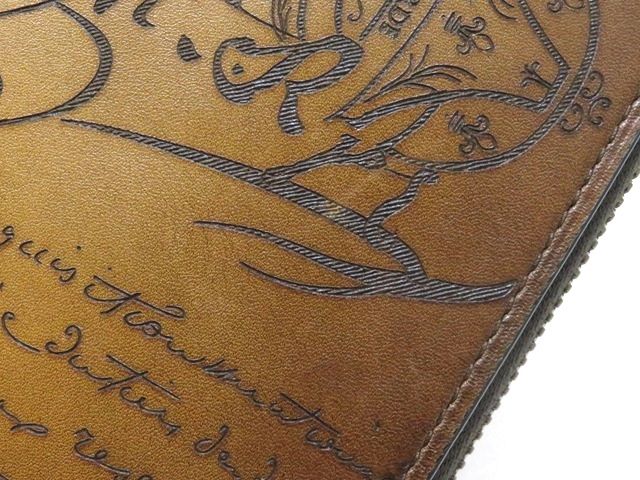 Berluti ベルルッティ カリグラフィ ラウンドジップウォレット