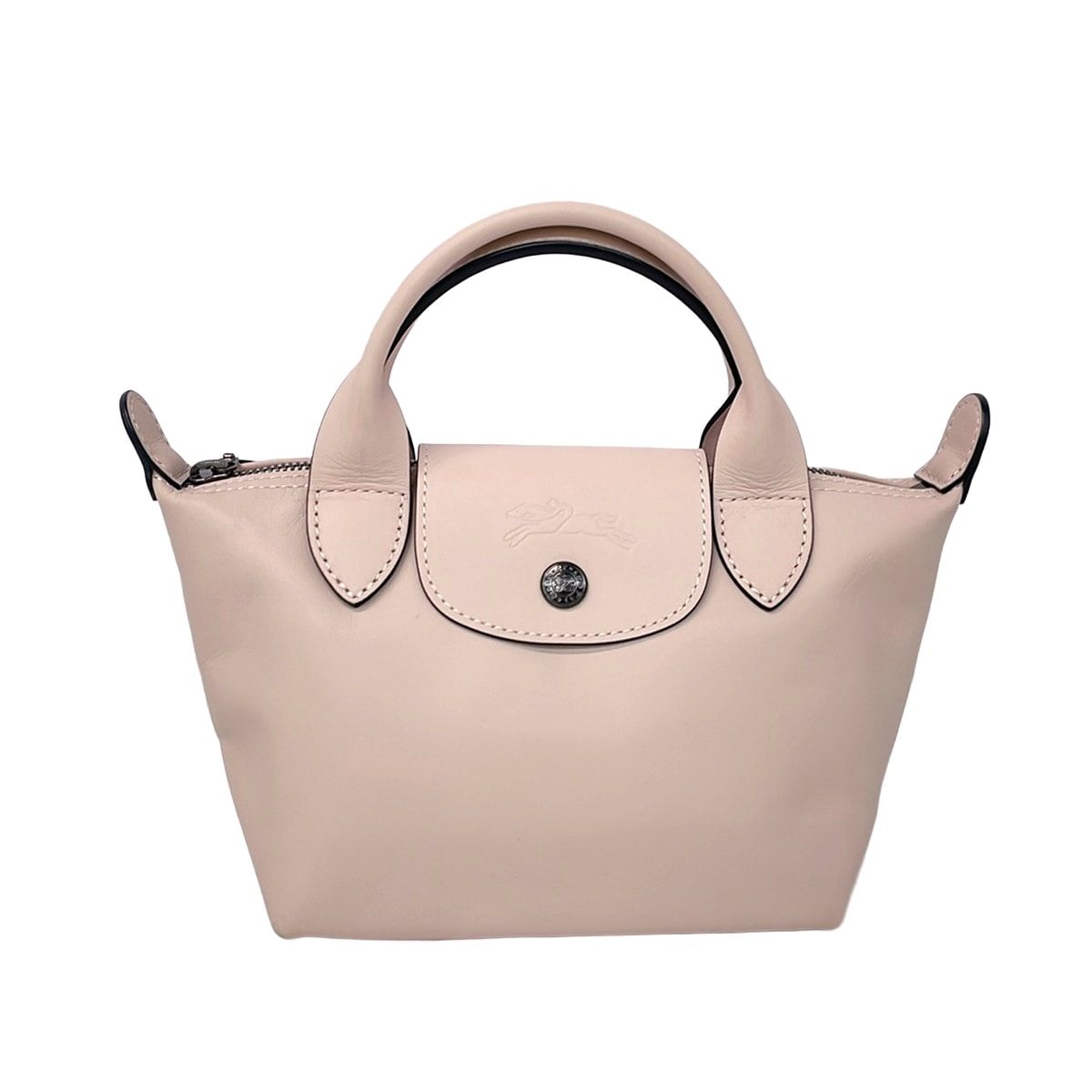 LONGCHAMP(ロンシャン) ハンドバッグ ル・プリアージュエクストラ ピンクベージュ レザー