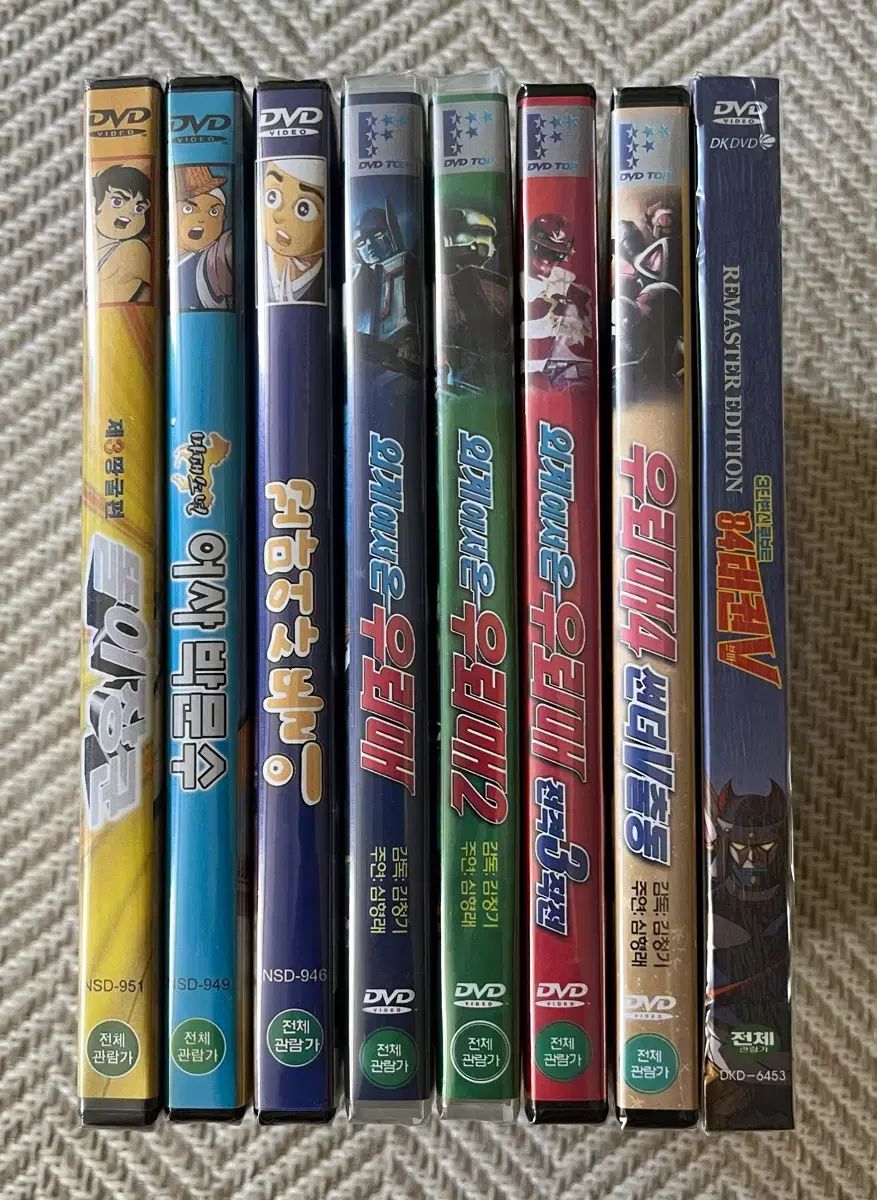 トーリ将軍 を除きます DVD 8 種 まとめ売り 新品 7,367円