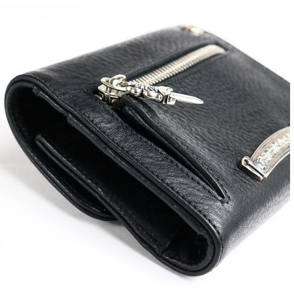 CHROME HEARTS 銀座店 クロムハーツ 美品 ミニウェーブ ウォレット