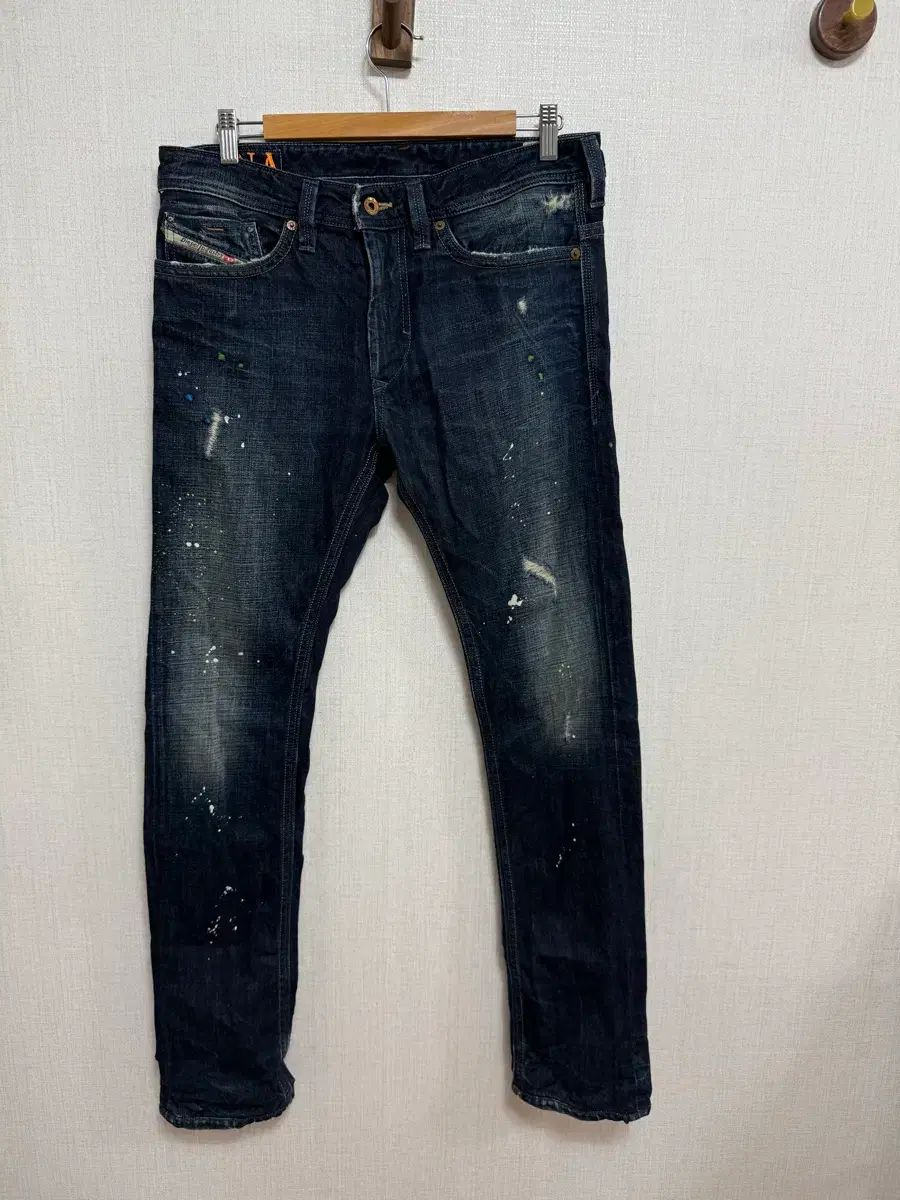 DIESEL デニム ズボン メンズ ウォッシュ ヴィンテージ 29