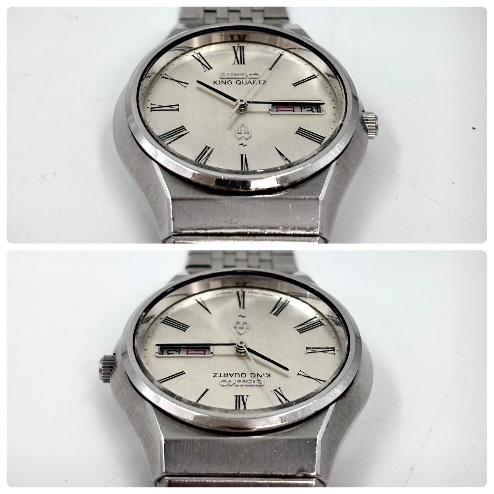 稼働/純正ブレス】SEIKO/セイコー KING QUARTZ/キングクォーツ 腕時計