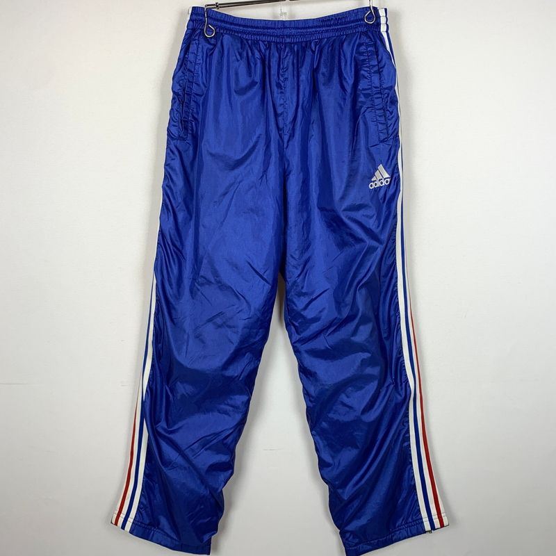 【現状渡し品】 ADIDAS アディダス 00's NYLON TRACK PANTS 2000年代 ナイロン トラック ジャケット アウター 【159-260730-sa-20-tei】